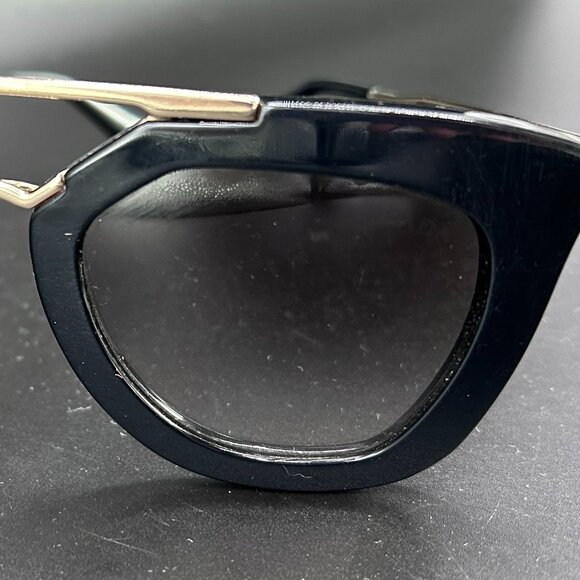 Authentic Prada SPR 09Q Cinema Runway Sunglasses 1AB-0A7 Italy NEED NEW NOSEPADS - Picture 11 of 12